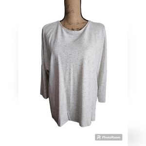 J. Jill Ponte 3/4 sleeve top